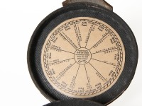 Морской компас в кожаном футляре NA-16002