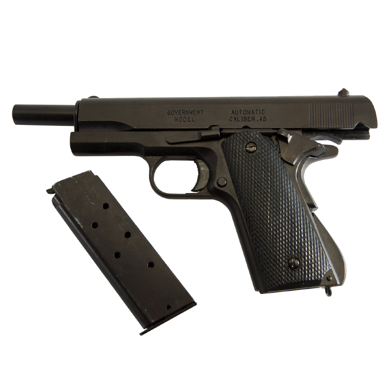 Макет. Автоматический пистолет M1911A1, США, 1911 г. DE-1312 Макет. Автоматический пистолет M1911A1, США, 1911 г. DE-1312