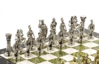 Шахматы из камня РИМСКИЕ ВОИНЫ AZY-120708