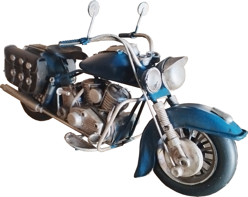 Мотоцикл HARLEY DAVIDSON, синий RD-1204-A-4646-BLU Мотоцикл HARLEY DAVIDSON, синий RD-1204-A-4646-BLU