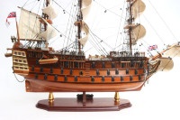 Модель парусника HMS VICTORY, Англия TS-0001-W-60