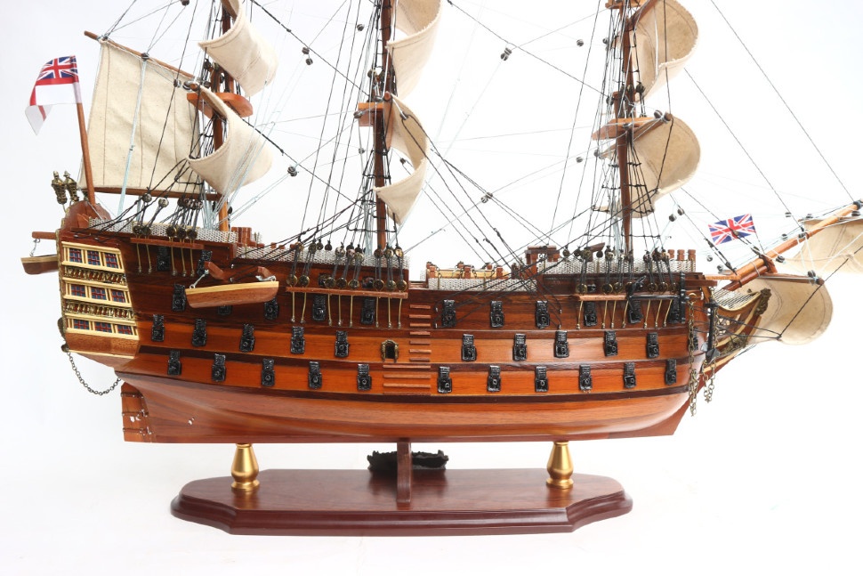 Модель парусника HMS VICTORY, Англия TS-0001-W-60