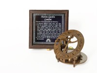Морской компас в деревянном футляре NA-16003