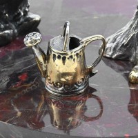 Статуэтка из бронзы САДОВНИК на подставке из яшмы 037rk.1350999