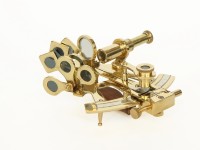 Морской секстант в деревянном футляре NA-1802-SB