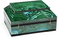Ларец из малахита для украшений 037rk.3200177-4