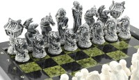 Шахматы подарочные из камня РУССКИЕ СКАЗКИ AZRK-1318973-1