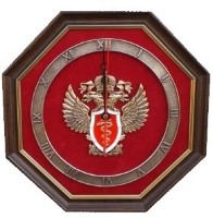 Часы настенные ЭМБЛЕМА ФСКН GT-12-076 Часы настенные ЭМБЛЕМА ФСКН GT-12-076