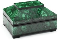 Ларец для драгоценностей из малахита ЛЮКС 037rk.3200164-2dm
