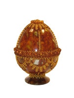 Яйцо пасхальное из янтаря AZ-0741
