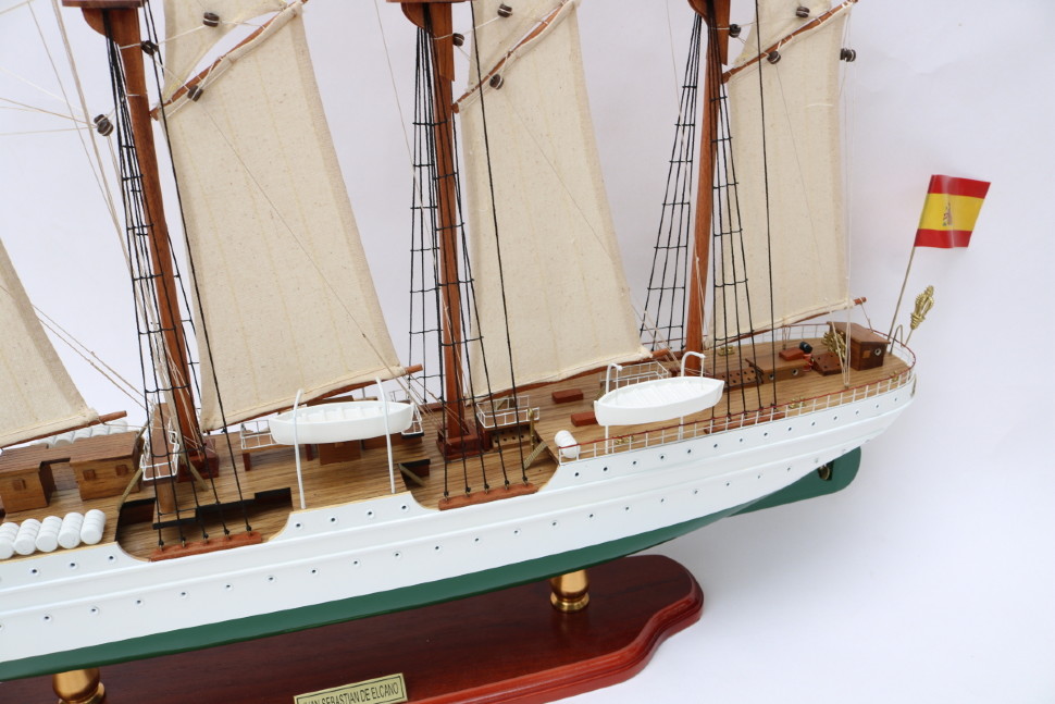 Модель парусника JUAN SEBASTIAN DE ELCANO, Испания TS-0067-P-60 Модель парусника JUAN SEBASTIAN DE ELCANO, Испания TS-0067-P-60
