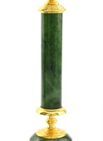 Пара подсвечников из нефрита AZRK-3721110