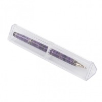 Подарочная шариковая ручка из чароита AZY-121325