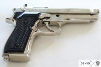 Макет. Пистолет БЕРЕТТА 92F, Италия, 1975 г. (Макет, ММГ) DE-1254-NQ Макет. Пистолет БЕРЕТТА 92F, Италия, 1975 г. (Макет, ММГ) DE-1254-NQ