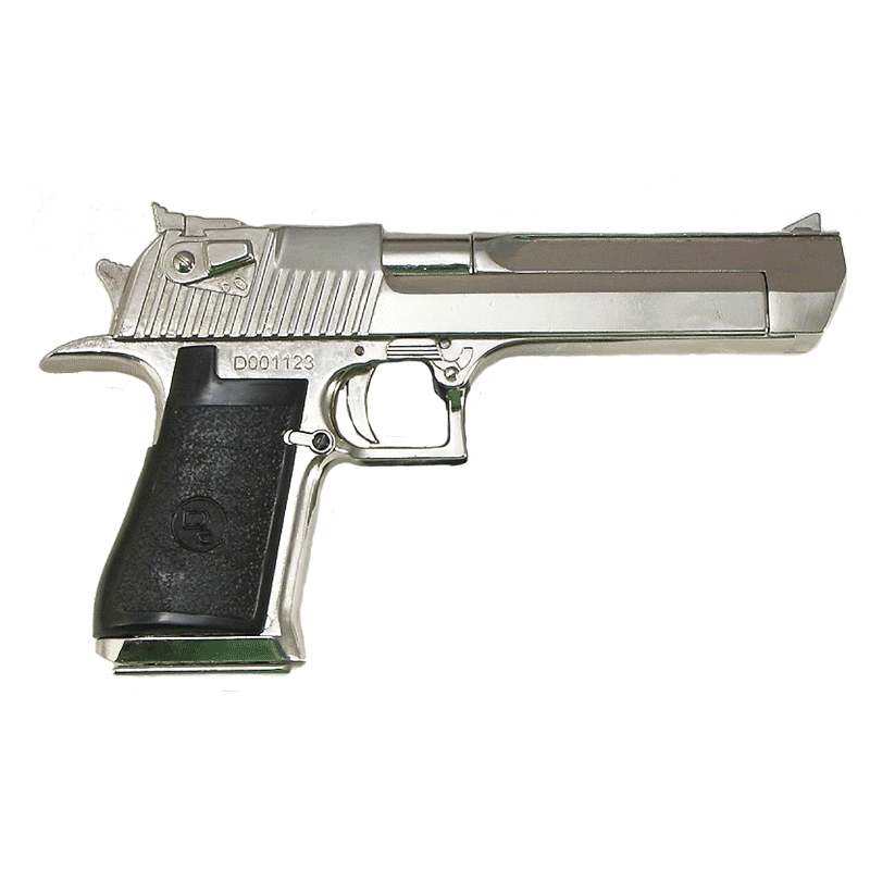 Пистолет полуавтоматический Desert Eagle калибр 9-12.7 мм США- Израиль 1982 г (сувенирная копия) DE-1123-NQ