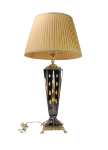 Лампа настольная, интерьерная, на бронзовом основании OB-223-AG