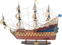 Модель английского парусника UNICORN WOOD TS-0083-W-80
