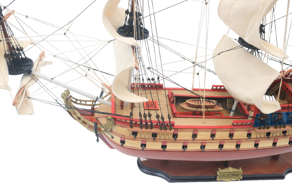 Модель английского парусника UNICORN WOOD TS-0083-W-80