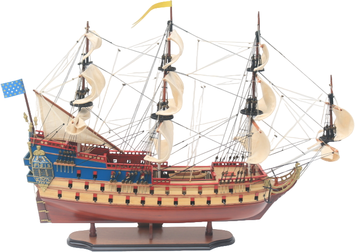 Модель английского парусника UNICORN WOOD TS-0083-W-80