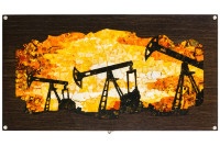 Нарды из янтаря ДОБЫЧА НЕФТИ AZJ05391 Нарды из янтаря ДОБЫЧА НЕФТИ AZJ05391