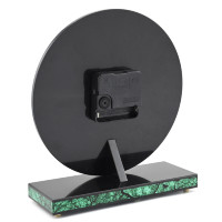 Часы настольные из малахита AZRK-3200546 Часы настольные из малахита AZRK-3200546
