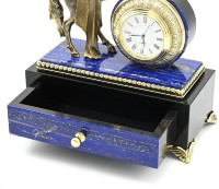 Часы-шкатулка из лазурита КОНЬ 037rk.3740228