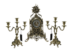 Часы каминные с канделябрами ОСЕНЬ BP-15050-A