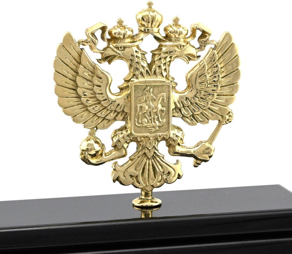Часы каминные из малахита ГЕРБ AZRK-3200553 Часы каминные из малахита ГЕРБ AZRK-3200553