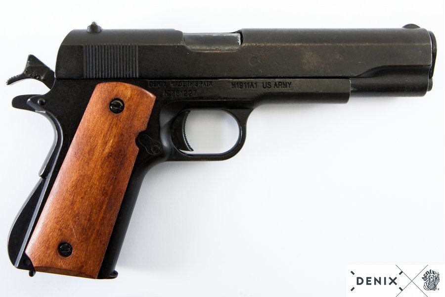 Макет. Пистолет M1911A1 калибр .45, США 1911 г. (макет, ММГ) DE-9316