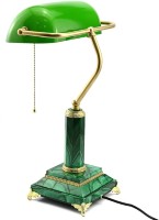 Лампа настольная из малахита 037rk3201202/1