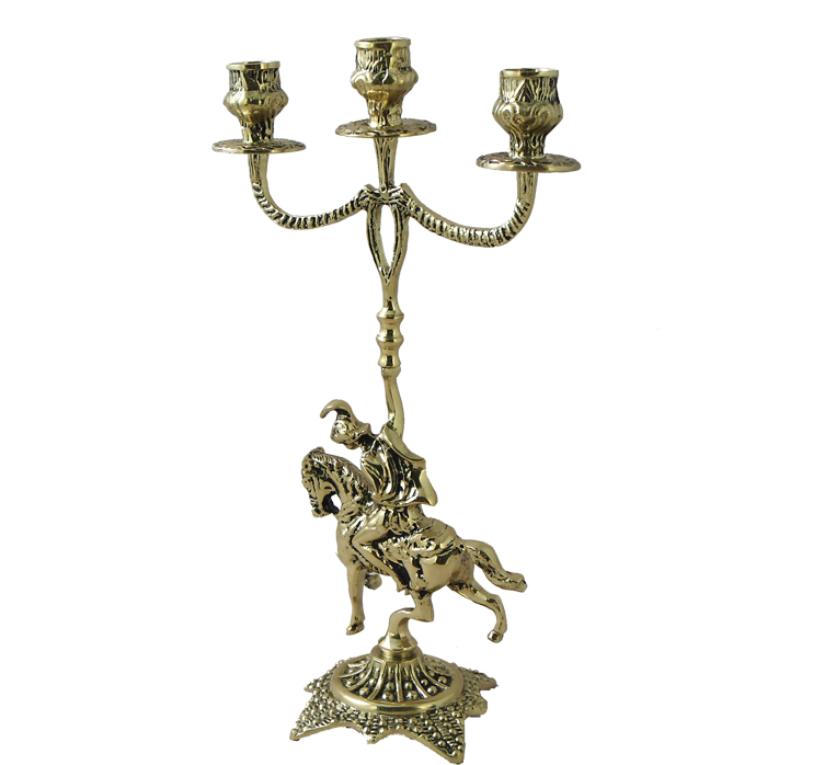 Часы каминные с канделябрами КОША BP-17039