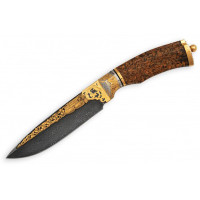 Нож украшенный АРТЫБАШ (дамасская сталь) RO-P215-15