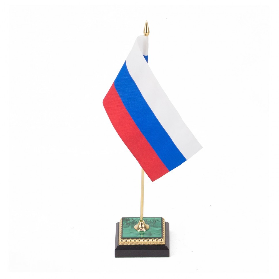 Флагшток из малахита, бронзы и позолоты 072118718