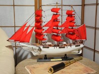 Модель парусника SECRET (АЛЫЕ ПАРУСА) MM-FD-8665-D Модель парусника SECRET (АЛЫЕ ПАРУСА) MM-FD-8665-D