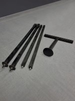 Доспехи РЫЦАРЯ ТАМПЛИЕРА в сборе на пьедистале TN-24-5325