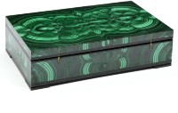 Шкатулка из малахита ЛЮКС 037rk.3200140-1