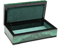Шкатулка из малахита ЛЮКС 037rk.3200140-1