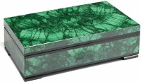 Шкатулка из малахита ЛЮКС 037rk.3200140-1