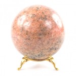 Шар из розового мрамора AZY-121500