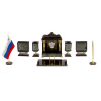 Настольный письменный набор из нефрита КАРИАТИДА AZY-125889