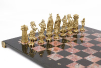 Шахматы из камня ВИКИНГИ AZY-8060