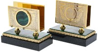 Настольный письменный набор из малахита ОРЕЛ 0584061