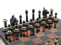 Шахматы из обсидиана КЛАССИЧЕСКИЕ AZRK-1459006-2