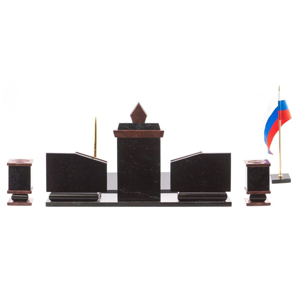 Письменный набор для руководителя с символикой РФ 072124682