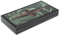 Нарды подарочные из камня ЗВЕЗДА AZY-127888