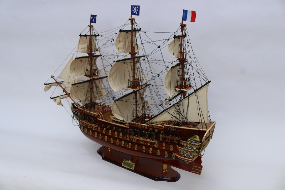 Модель парусника ROYAL LOUIS, Франция TS-0010-W-80 Модель парусника ROYAL LOUIS, Франция TS-0010-W-80