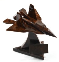 Кабинетная композиция из обсидиана СУ-57 AZRK-1450-974