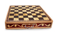 Шахматы из янтаря AZJ-HD8-chess