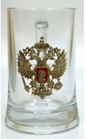 Кружка пивная ГЕРБ РФ AZE-2144/4