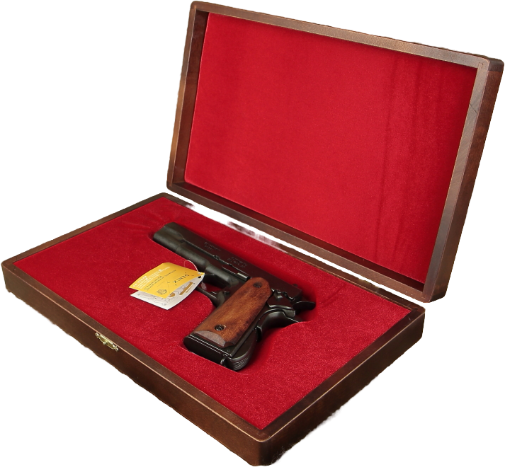 Макет. Пистолет автоматический Кольт- 45 калибр (Colt M1911A1) DE-9312-BOX Макет. Пистолет автоматический Кольт- 45 калибр (Colt M1911A1) DE-9312-BOX